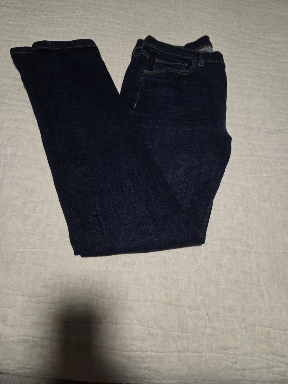 Buck Mason Slim Fit Stretch Jeans – Men's 34x32 – Made in USA – Dark Rinse